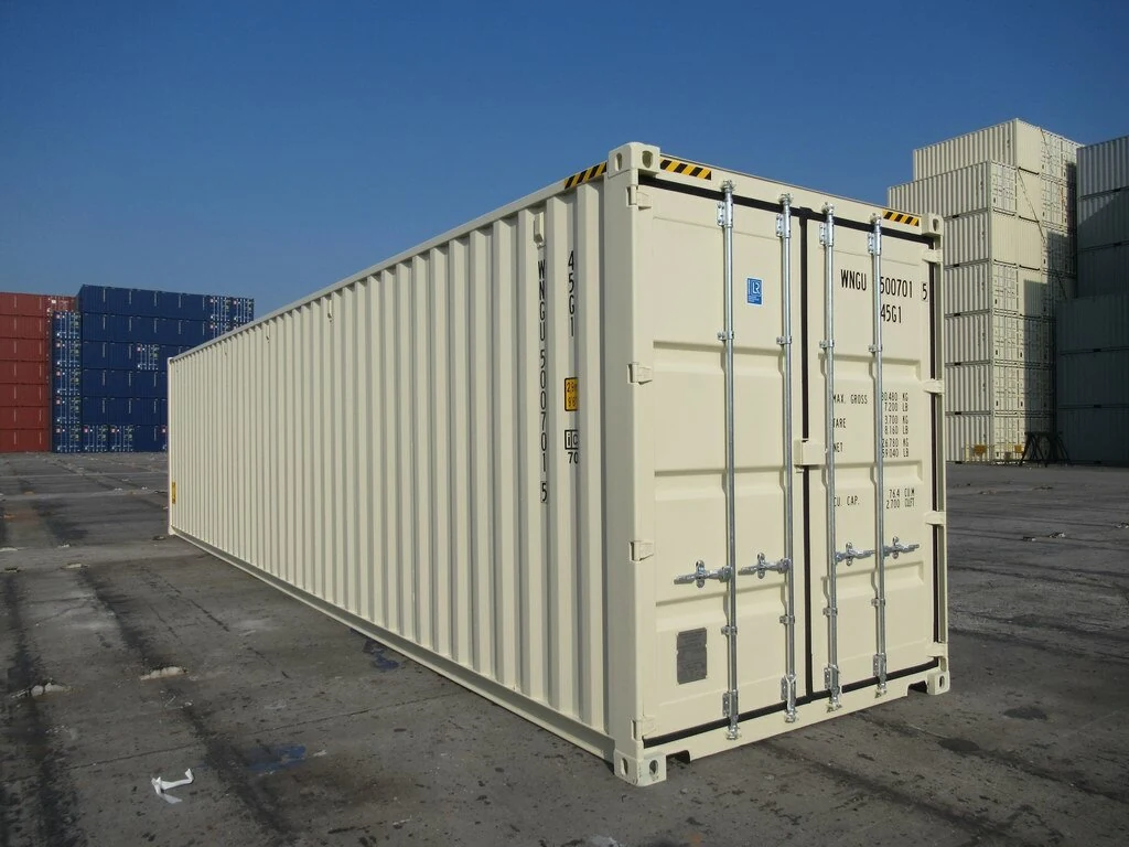 Contentor High Cube de 40 pés (40HC / HQ) produto por grosso