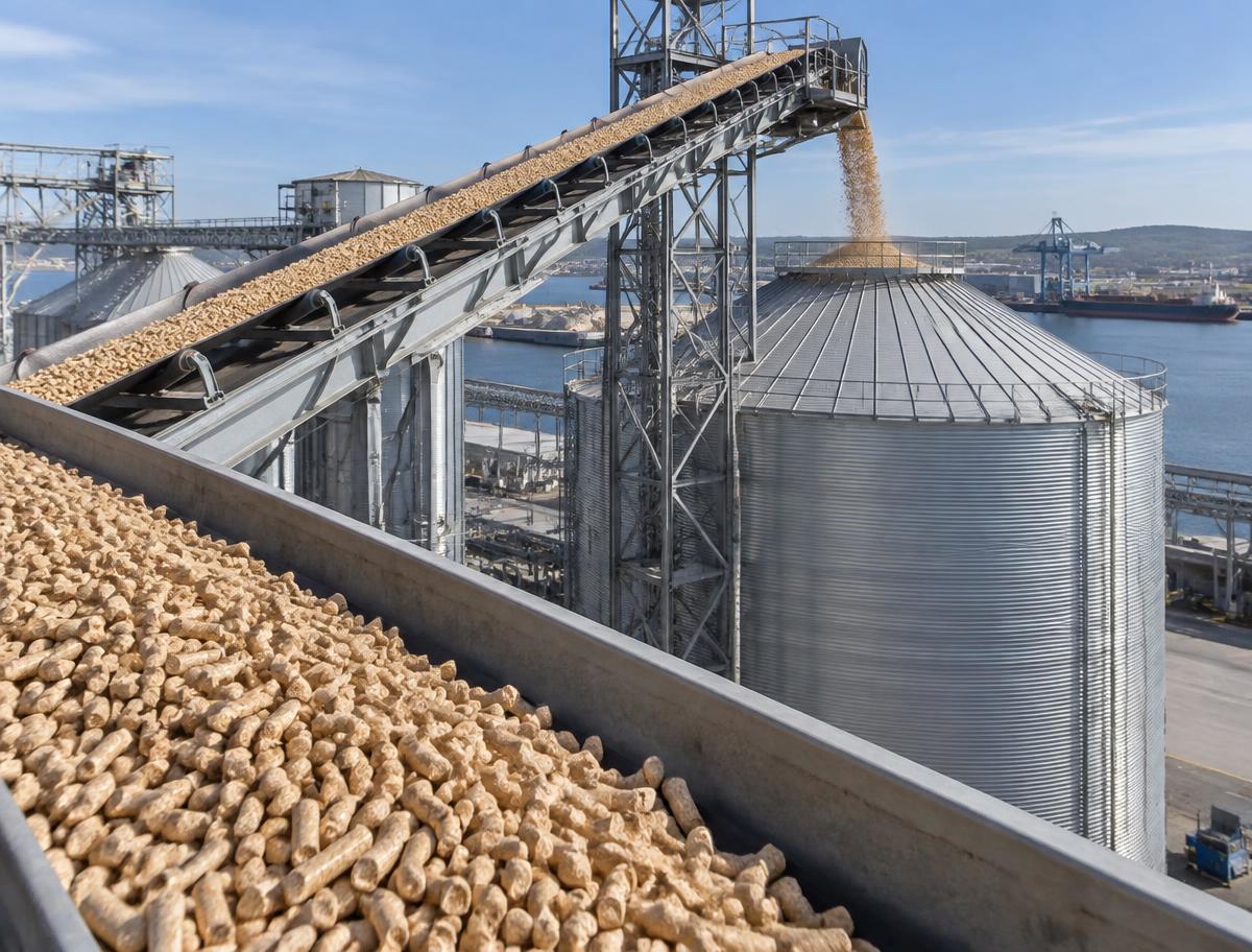Pellets de Madeira Industriais produto por grosso